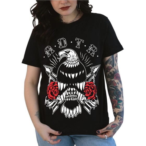 Rockwear Brasil - Baby look A Day To Remember 3 Rockwear Preta