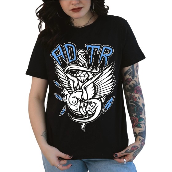 Rockwear Brasil - Baby look A Day To Remember 3 Rockwear Preta
