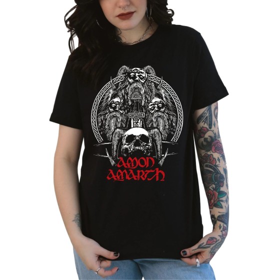Rockwear Brasil - Baby look Amon Amarth 2 Rockwear Preta