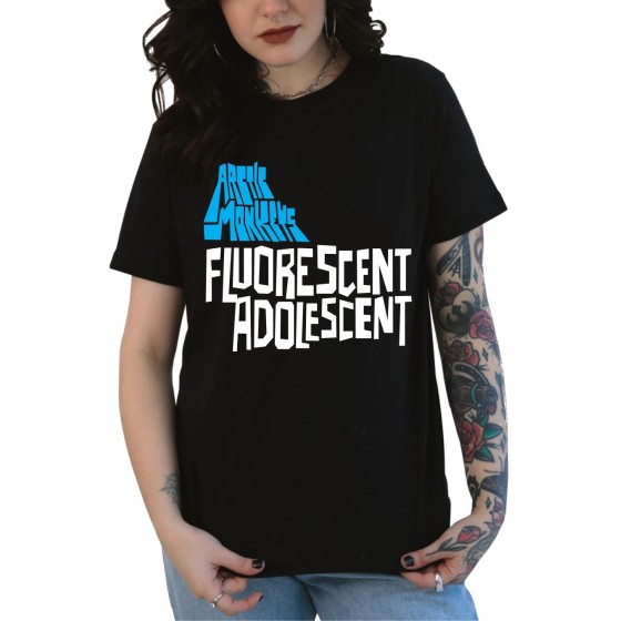 Rockwear Brasil - Baby look Arctic Monkeys Rockwear Preta