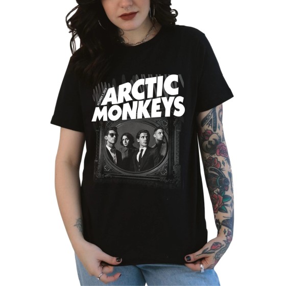 Rockwear Brasil - Baby look Arctic Monkeys 3 Rockwear Preta