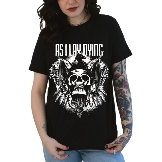 Rockwear Brasil - Baby look As I Lay Dying Rockwear Preta