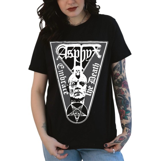 Rockwear Brasil - Baby look Asphyx Rockwear Preta