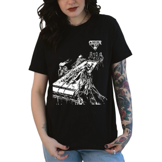 Rockwear Brasil - Baby look Asphyx 2 Rockwear Preta
