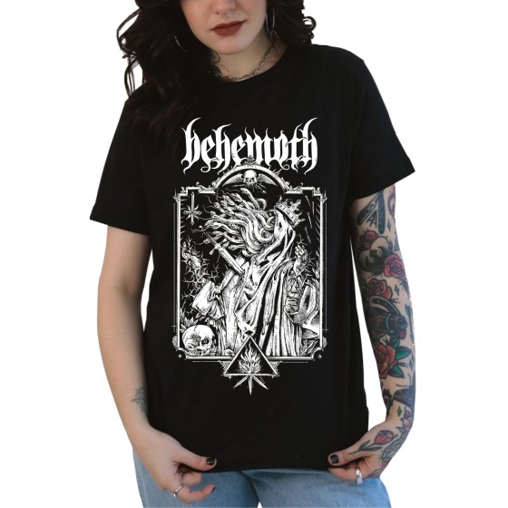 Rockwear Brasil - Baby look Behemoth 2 Rockwear Preta