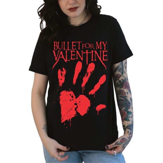 Rockwear Brasil - Baby look Bullet For My Valentine Rockwear Preta