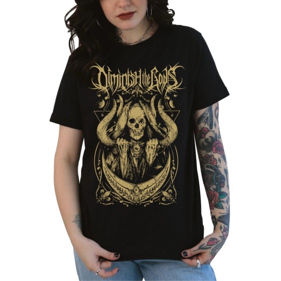 Rockwear Brasil - Baby look Diminish The Gods Rockwear Preta