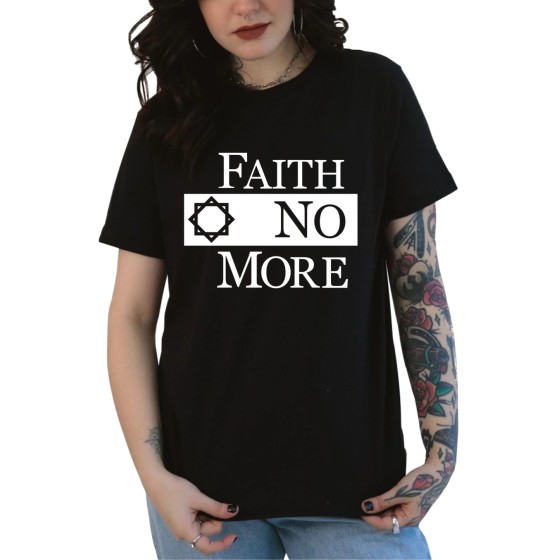 Rockwear Brasil - Baby look Faith no More Rockwear Preta