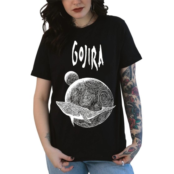 Rockwear Brasil - Baby look Gloria Rockwear Preta