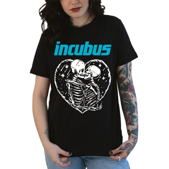 Rockwear Brasil - Baby look Incubus 2 Rockwear Preta