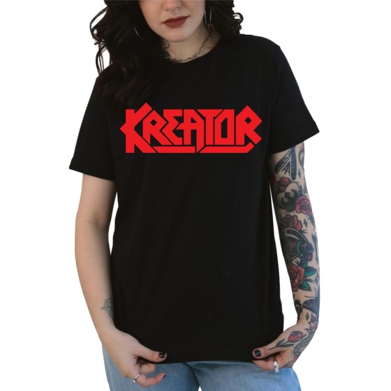 Rockwear Brasil - Baby look Kreator Rockwear Preta