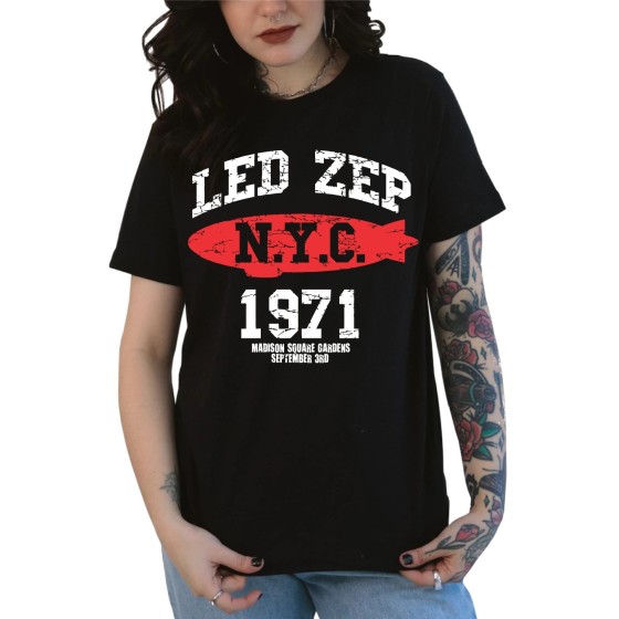 Rockwear Brasil - Baby look Led Zeppelin 2 Rockwear Preta