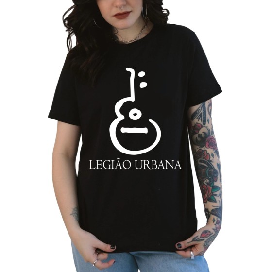 Rockwear Brasil - Baby look Legião Urbana Rockwear Preta