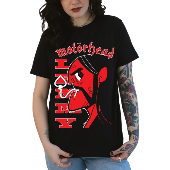 Rockwear Brasil - Baby look Lemmy Rockwear Preta