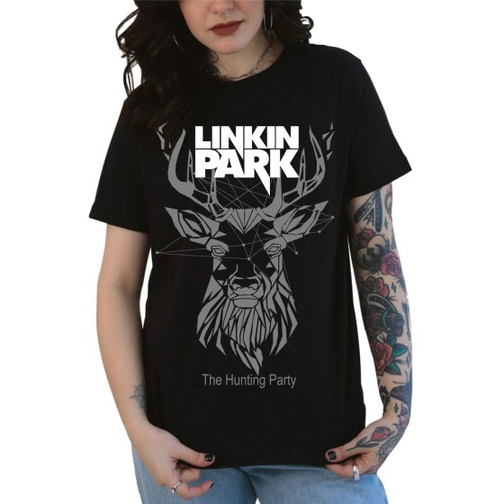Rockwear Brasil - Baby look Linkin Park 4 Rockwear Preta