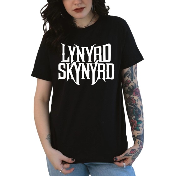 Rockwear Brasil - Baby look Lynyrd Skynyrd Rockwear Preta