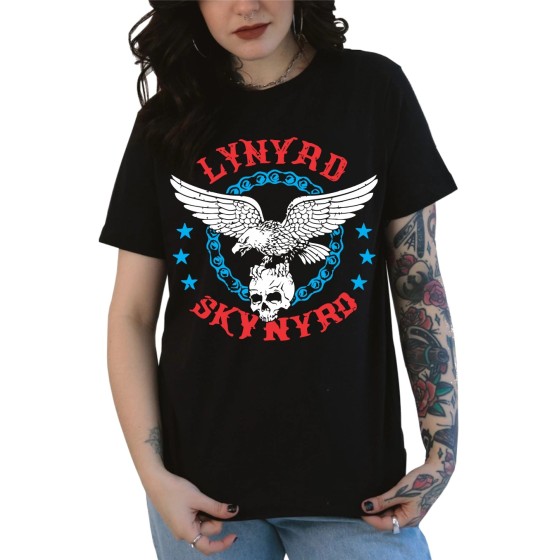 Rockwear Brasil - Baby look Lynyrd Skynyrd 2 Rockwear Preta