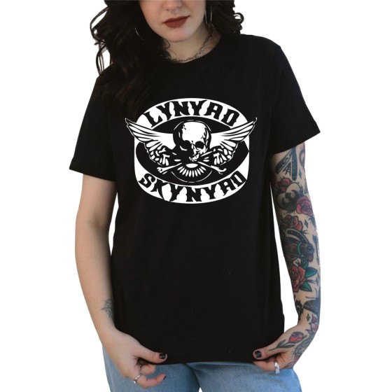 Rockwear Brasil - Baby look Lynyrd Skynyrd 4 Rockwear Preta
