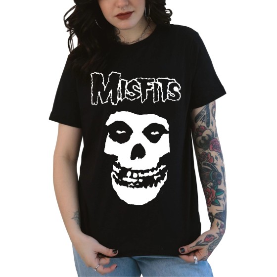 Rockwear Brasil - Baby look Misfits Rockwear Preta