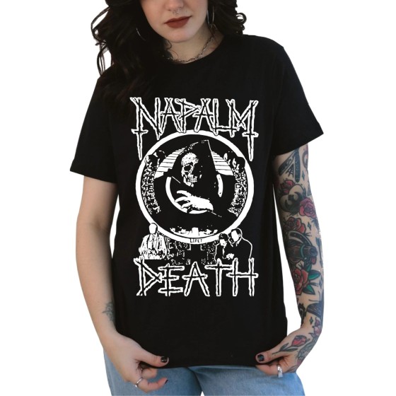 Rockwear Brasil - Baby look Napalm Death Rockwear Preta