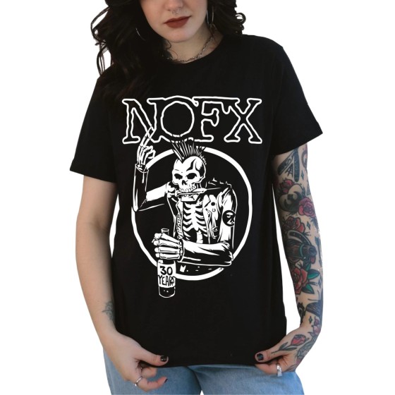 Rockwear Brasil - Baby look NOFX Rockwear Preta