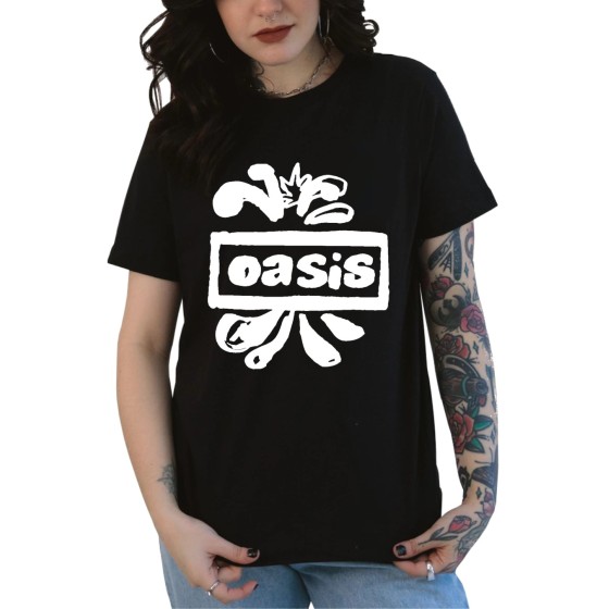 Rockwear Brasil - Baby look Oasis Rockwear Preta