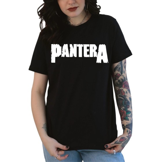 Rockwear Brasil - Baby look Pantera 2 Rockwear Preta