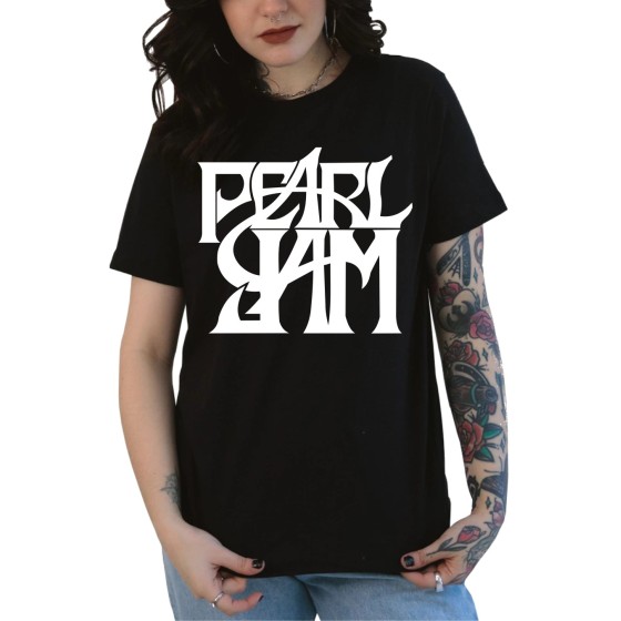 Rockwear Brasil - Baby look Pearl Jam 2 Rockwear Preta