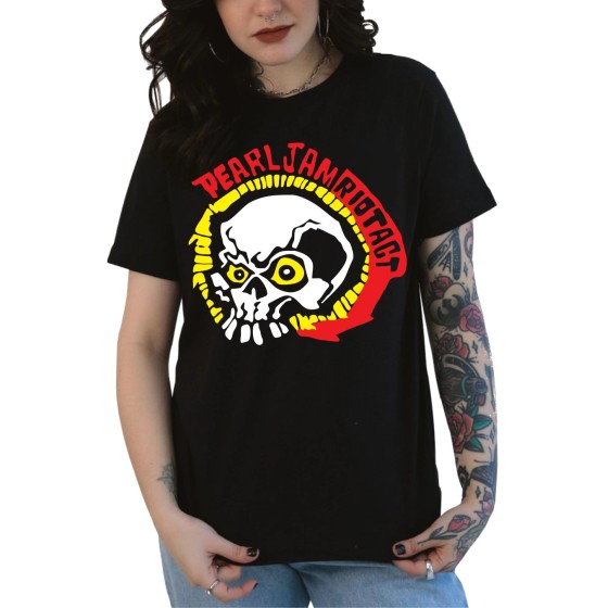 Rockwear Brasil - Baby look Pearl Jam 3 Rockwear Preta