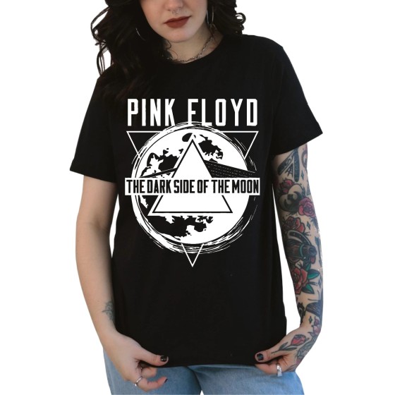 Rockwear Brasil - Baby look Pink Floyd Rockwear Preta