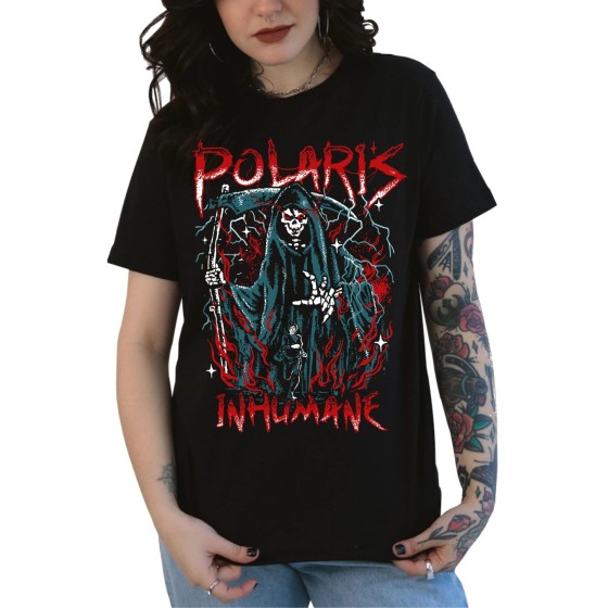 Rockwear Brasil - Baby look Polaris 4 Rockwear Preta