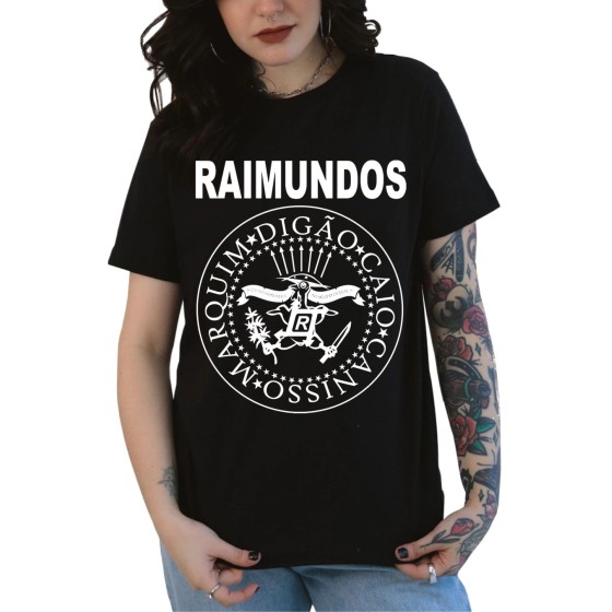 Rockwear Brasil - Baby look Raimundos Rockwear Preta