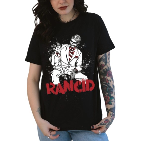 Rockwear Brasil - Baby look Rancid 3 Rockwear Preta
