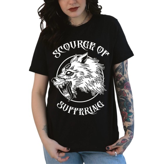 Rockwear Brasil - Baby look Scourge Of Suffering 2 Rockwear Preta