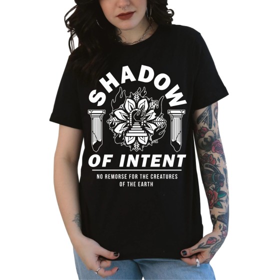 Rockwear Brasil - Baby look Shadow Of Intent 2 Rockwear Preta
