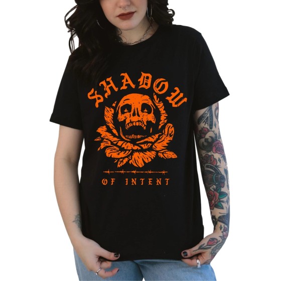 Rockwear Brasil - Baby look Shadow Of Intent 3 Rockwear Preta