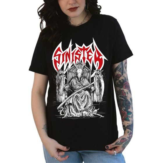 Rockwear Brasil - Baby look Sinister Rockwear Preta