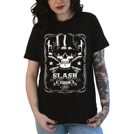 Rockwear Brasil - Baby look Slash Rockwear Preta