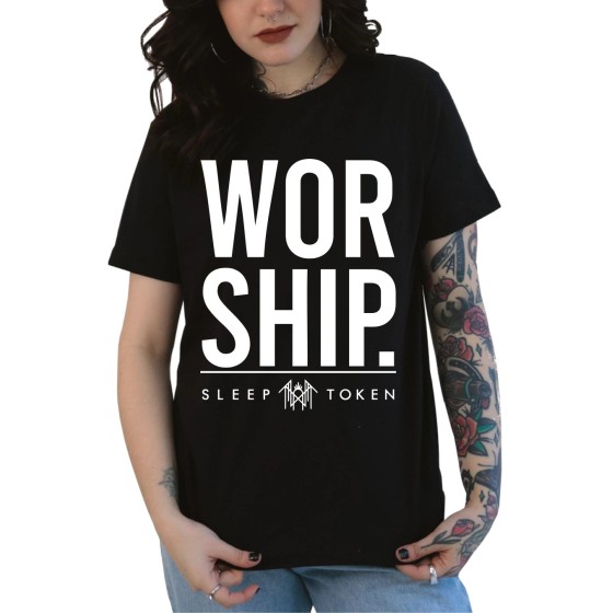 Rockwear Brasil - Baby look Sleep Token 2 Rockwear Preta