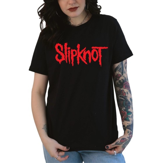 Rockwear Brasil - Baby look Slipknot 3 Rockwear Preta