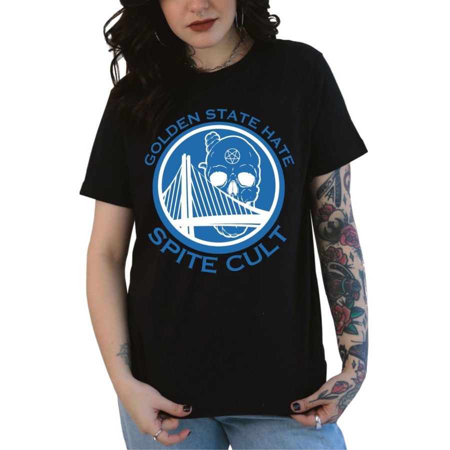Rockwear Brasil - Baby look Spite Rockwear Preta Rockwear Brasil - Baby look Spite Rockwear Preta
