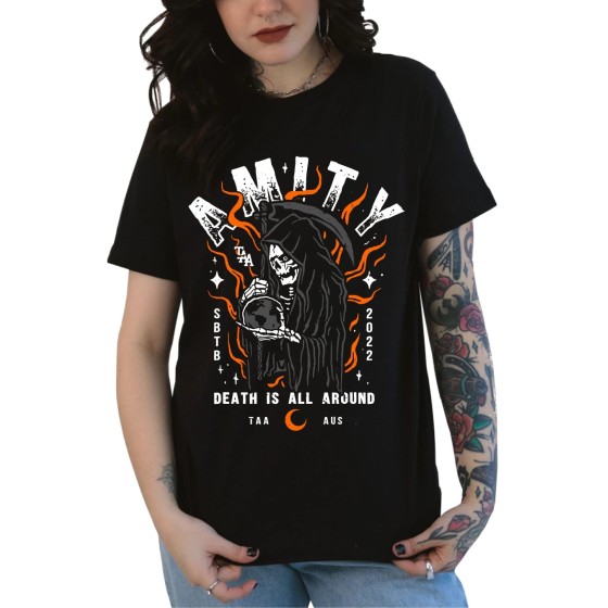 Rockwear Brasil - Baby look The Amity Affliction 2 Rockwear Preta