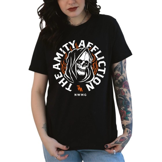 Rockwear Brasil - Baby look The Amity Affliction 5 Rockwear Preta