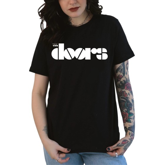 Rockwear Brasil - Baby look The Doors Rockwear Preta