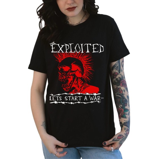 Rockwear Brasil - Baby look The Exploited Rockwear Preta