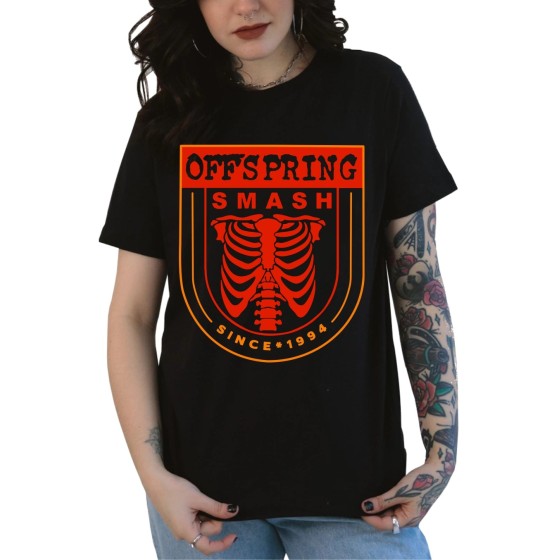 Rockwear Brasil - Baby look The Offspring 3 Rockwear Preta