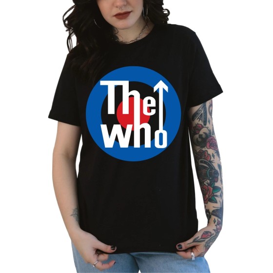 Rockwear Brasil - Baby look The Who Rockwear Preta