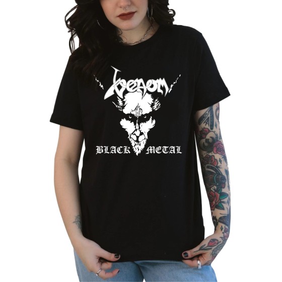 Rockwear Brasil - Baby look Venom Rockwear Preta
