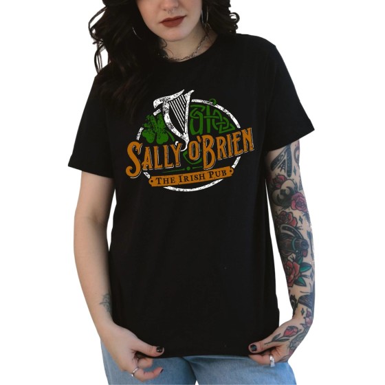 Rockwear Brasil - Baby look Versengold Rockwear Preta