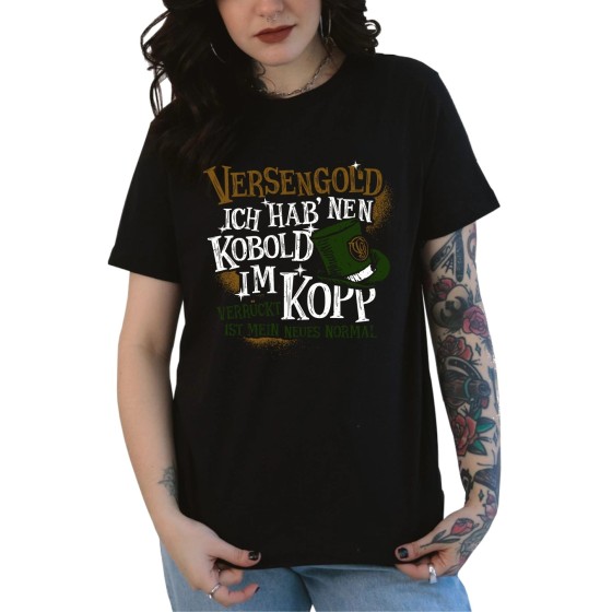 Rockwear Brasil - Baby look Versengold 2 Rockwear Preta